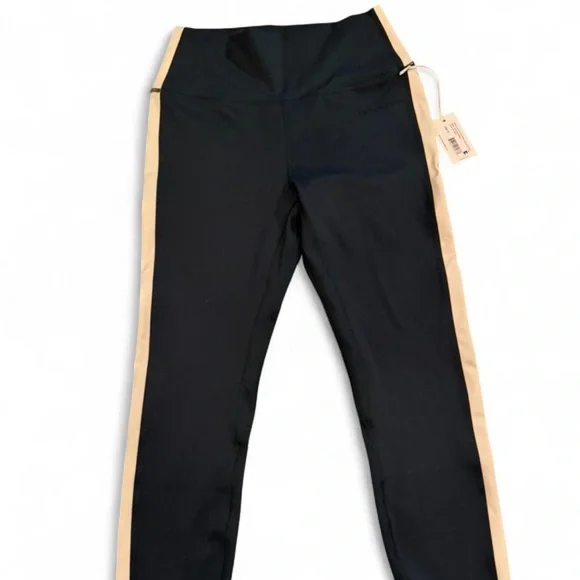 Cream Yoga Emerald Green Hana 7/8 Leggings Womens activewear Yoga - Picture 3 of 3